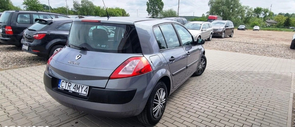 Renault Megane cena 9200 przebieg: 142825, rok produkcji 2005 z Wielichowo małe 326